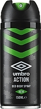 Дезодорант-антиперспирант Umbro Action Deo Antiperspirant