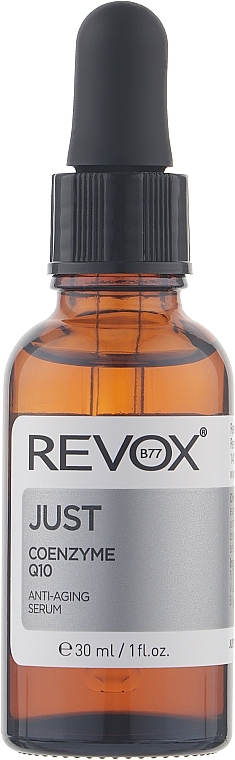 Ser anti-îmbătrânire cu coenzima Q10 pentru față - Revox Just Coenzyme Q10 Anti-Aging Face Serum