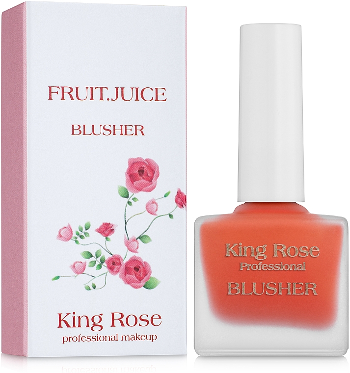 Fard de obraz-fluid pentru față - King Rose Fruit Juice Blusher