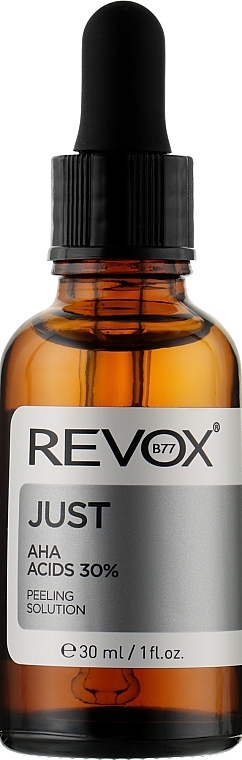 Ser cu alfa hidroxi acizi pentru față - Revox Just Aha Acids 30% Peeling Solution