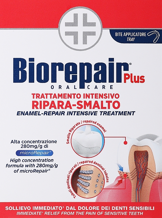 Gel pentru reducerea sensibilității dinților și pentru a restabili smalțul - Biorepair Biorepair Desensitizing Enamel Repairer Treatment