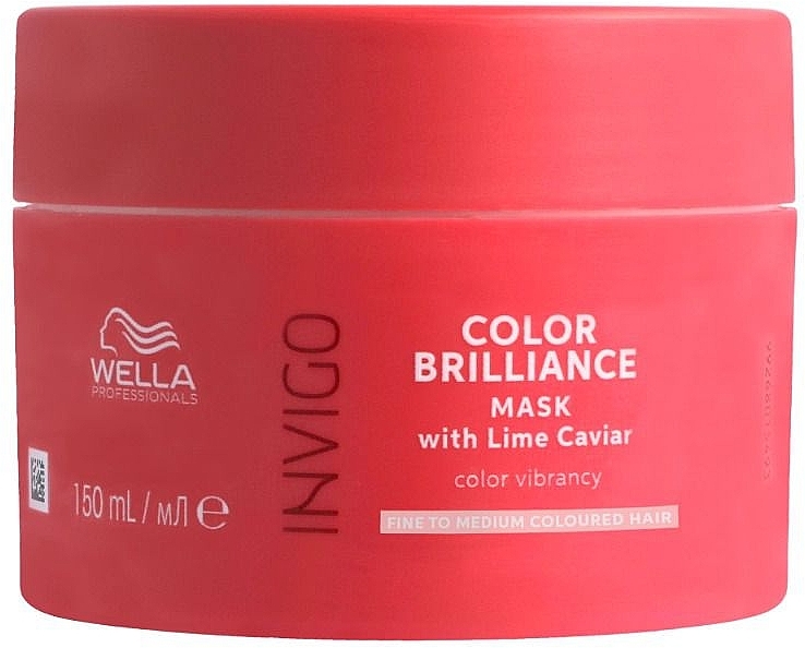 Mască de păr - Wella Professionals Invigo Color Brilliance Mask