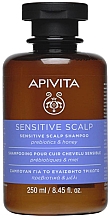 Șampon cu probiotice și miere pentru scalp Apivita Sensitive Scalp Sensitive Scalp Shampoo Prebiotics & Honey