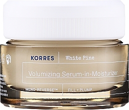 Cremă de zi pentru ten normal sau mixt Korres White Pine Volumizing Serum-in-Moisturizer