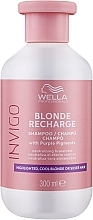 Șampon post decolorare Wella Professionals Invigo Blonde Recharge Color Refreshing Shampoo