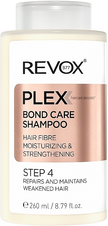 Șampon revitalizant pentru păr - Revox Plex Bond Care Shampoo Step 4