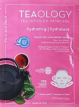 Mască de față Teaology Blue Tea & Hyaluronic Acid Brightening Moisturising Mask