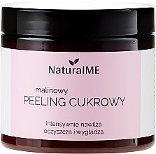 Scrub cu zahăr „Zmeură“ pentru corp NaturalME