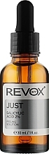 Ser cu acid salicilic Revox Just Salicylic Acid Peeling Solution