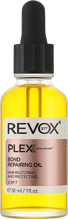 Ulei regenerant pentru păr - Revox Plex Repair Oil Bond Step 7