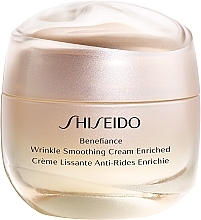 Cremă nutritivă cu efect de netezire pentru față Shiseido Benefiance Wrinkle Smoothing Cream Enriched