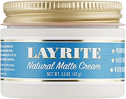 Matt Hårstylingkräm Layrite Natural Matte Cream	