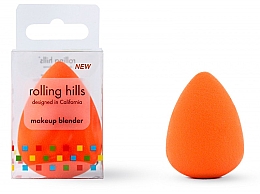 Makeup Blender, orange Rolling Hills Makeup Blender Dark Orange