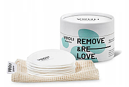 Återanvändbara Sminkborttagningsdynor Veoli Botanica Remove And Relove