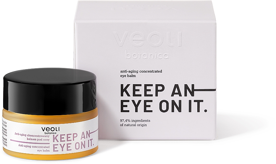 Anti-Åldrande Koncentrerat Ögonbalsam - Veoli Botanica Anti-aging Concentrated Eye Balm Keep An Eye On It