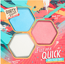 Set Dirty Works Fizz Me Quick Bath Fizzer Trio (bath/bomb/3x80g)