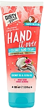 Kokos handkräm Dirty Works Coconut Hand Cream