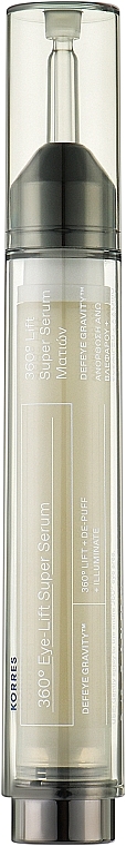 Serum för huden runt ögonen - Korres Black Pine 360° Eye-Lift Super Eye Serum