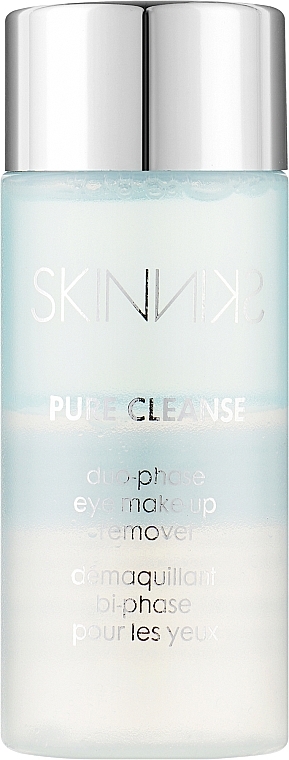 Two-Phase Makeup Remover - Skinniks Pure Cleanse Duo-Phase Eye Make-Up Remover