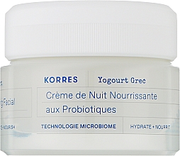 Probiotisk nattkräm för ansiktet Korres Greek Yoghurt Probiotic Quench Sleeping Facial