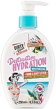 Vlažilni losjon za roke in telo Dirty Works Destination Hydration Hand and Body Lotion