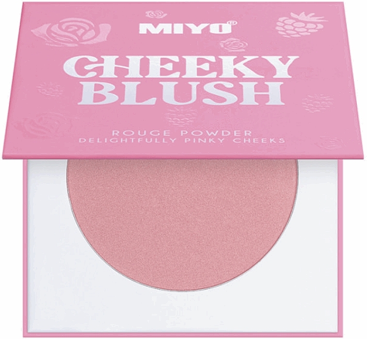 Rdečilo - Miyo Cheeky Blush Rouge Powder Delightfully Pinky Cheeks