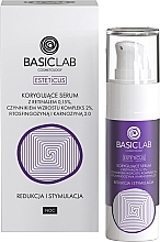 Nočni serum za obraz z mrežnico 0,15%, rastnim faktorjem 2%, fitosfingozinom in karnozinom 2,0 BasicLab Dermocosmetics Esteticus Serum