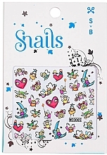 Nalepke za nohte Snails 3D Nail Stickers