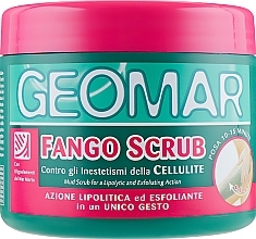 Blatni piling za telo z lipolitičnim delovanjem Geomar Fango Mud Scrub Lipolytic Exfoliating Action