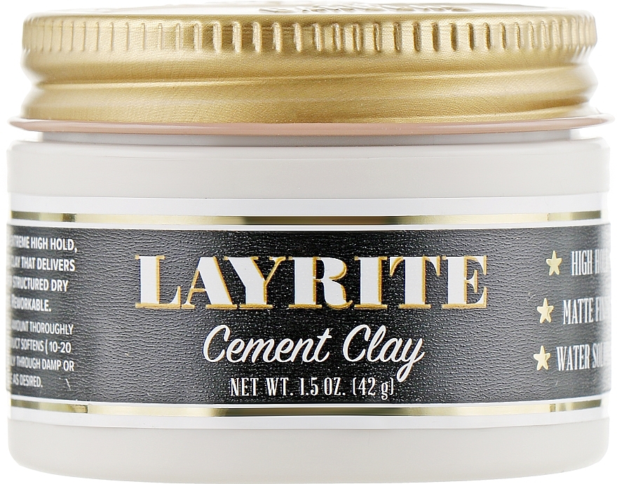 Glina za oblikovanje las - Layrite Cement Hair Clay