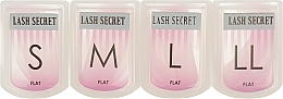 Lash Secret Set valjčkov za laminacijo trepalnic, flat