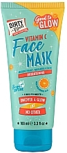 Maska za obraz Dirty Works Good To Glow Face Mask