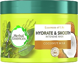 Maska na vlasy Hydratácia Herbal Essences Hydrate & Smooth Coconut Milk Intensive Hair Mask