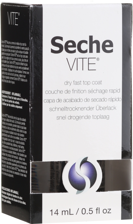 Rýchlo schnúci lak - Seche Vite Dry Fast Top Nail Coat