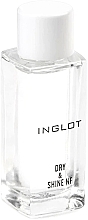 Lesklý prípravok pre rýchle schnutie laku Inglot Dry & Shine NF (náhradná náplň) 