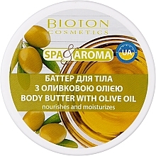 Telové maslo s olivovým olejom Bioton Cosmetics Spa & Aroma Body Butter With Olive Oil