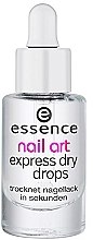 Kvapky express-sušička Essence Circus Circus Nail Art Express Dry Drops