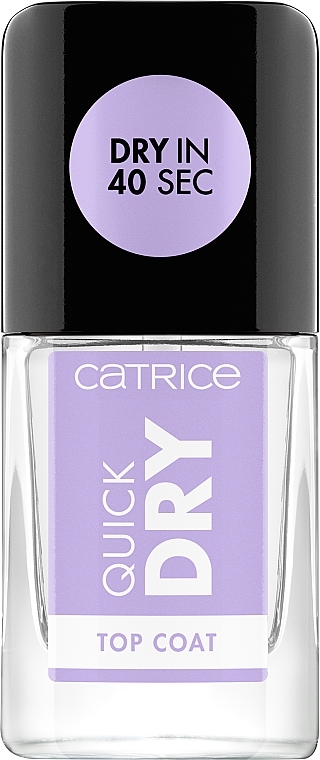 Sušič nechtov a vrchný náter - Catrice Quick Dry Top Coat