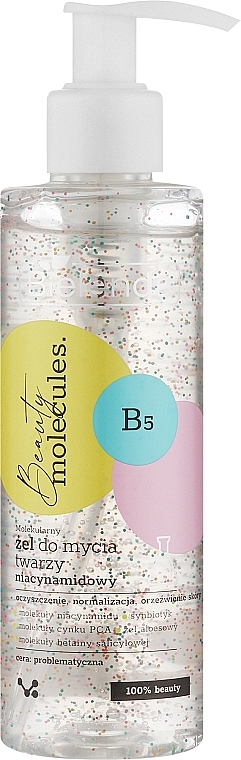 Gél na umývanie tváre - Bielenda Beauty Molecules