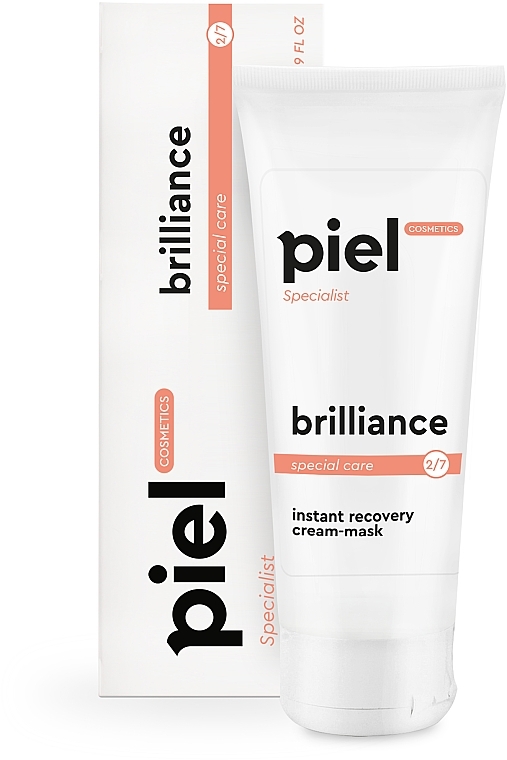 Okamžitá ultra hydratačná krémová maska - Piel Cosmetics Specialiste Brilliance Radiance Moisturizing Cream-mask