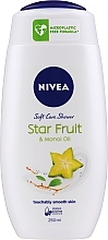 Care Shower Gel "Star Fruit" NIVEA Free Time Shower Gel