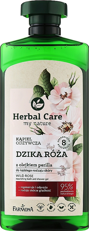 Bath Milk "Wild Rose & Rose Hips" - Farmona Herbal Care