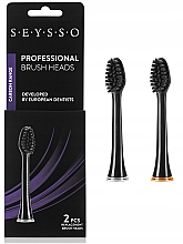 Toothbrush Head, 2 pcs Seysso Carbon Professional