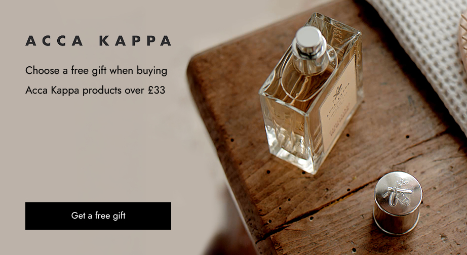 Choose a free gift when buying Acca Kappa products over £33