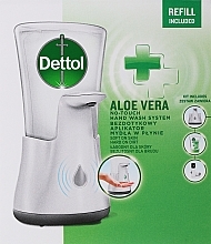 Non-Contact Pump with Aloe Liquid Soap Dettol Soft On Skin Aloe Vera&Vitamin E