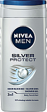 Shower Gel "Silver Protection" NIVEA MEN Silver protect Shower Gel