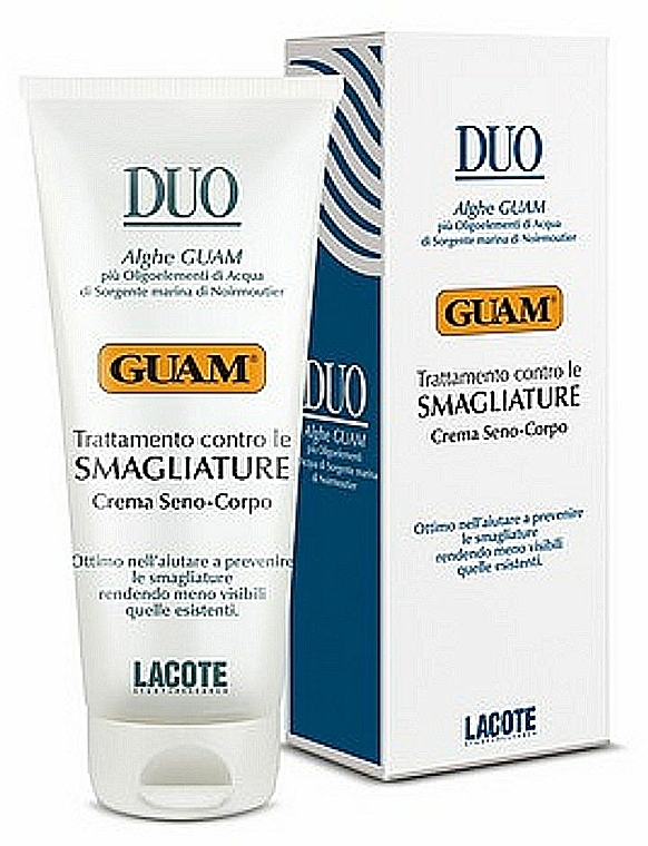 Crème tegen striae voor lichaam en borst - Guam Duo Anti-Stretch Mark Treatment Cream