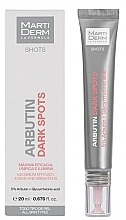 Anti-Dark Spots Cream-Gel MartiDerm Shots Arbutin Dark Spots 