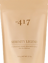 Natuurlijk zout "Dode Zee" -417 Serenity Legend Hydrating Dead Sea Bath Salt