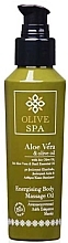 Energiserende Lichaamsmassageolie Olive Spa Aloe Vera Energizing Body Massage Oil